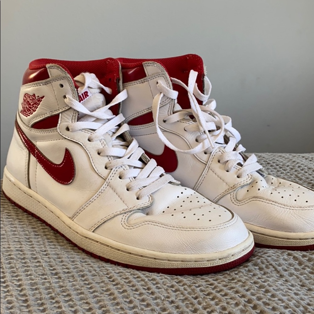 Jordan 1 red/white